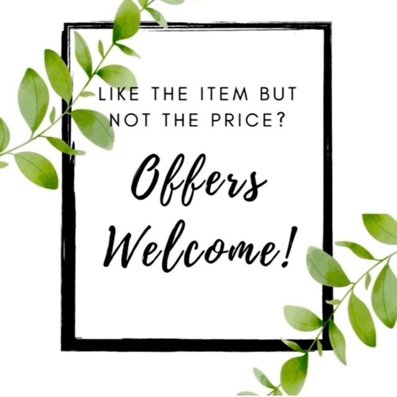 💎 POSHERS, Want A Better Price? Make A Reasonable Offer 💎 - Picture 1 of 1